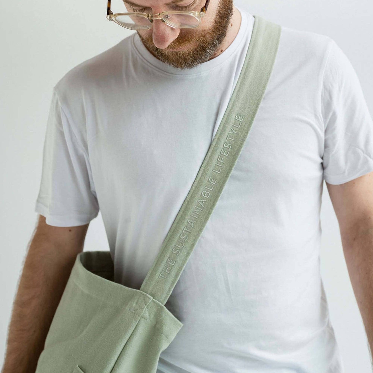 Mira Canvas Tas - Zeeschuim