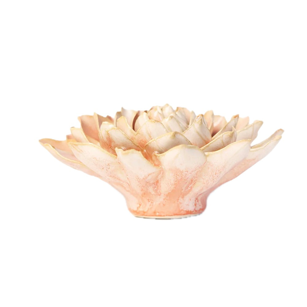 Wandbloem keramiek - Peach Pink Madonna Azalea