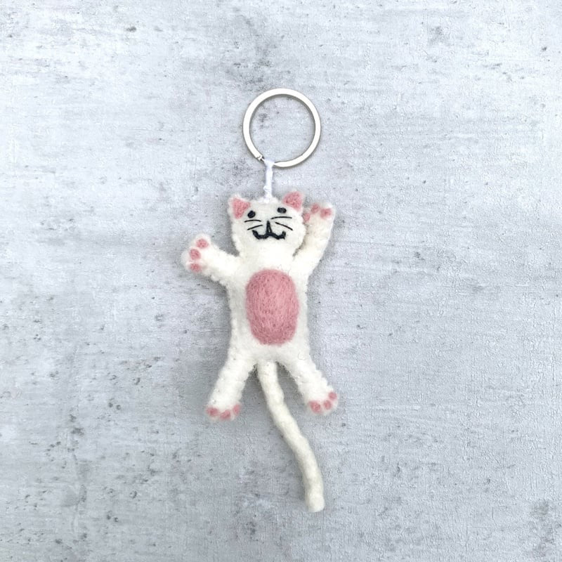 Keychain cat