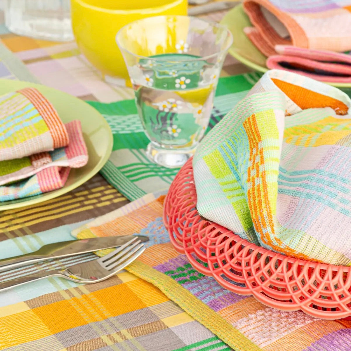 Theedoek Editie #53C-2 Wild Weave