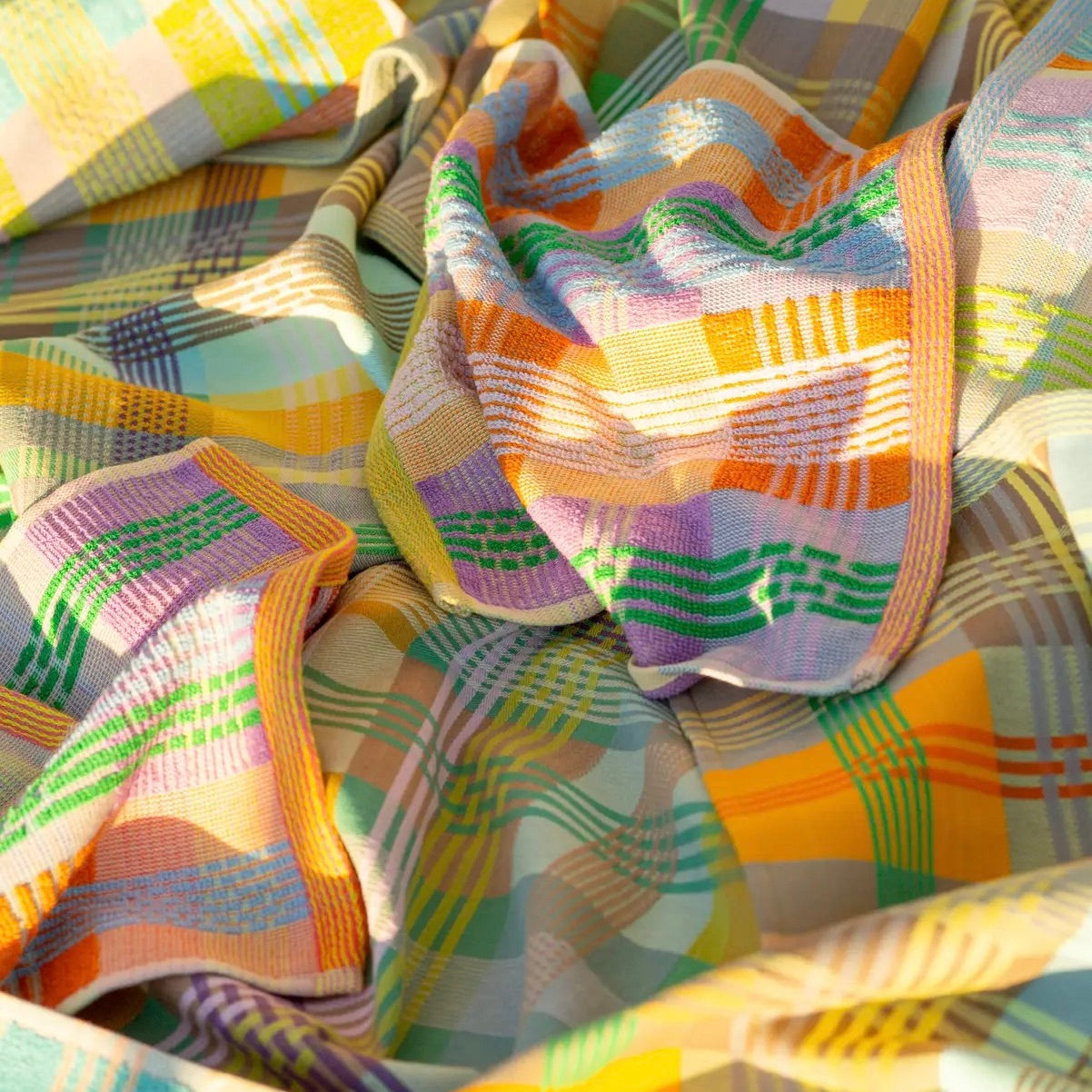 Theedoek Editie #53B-2 Wild Weave