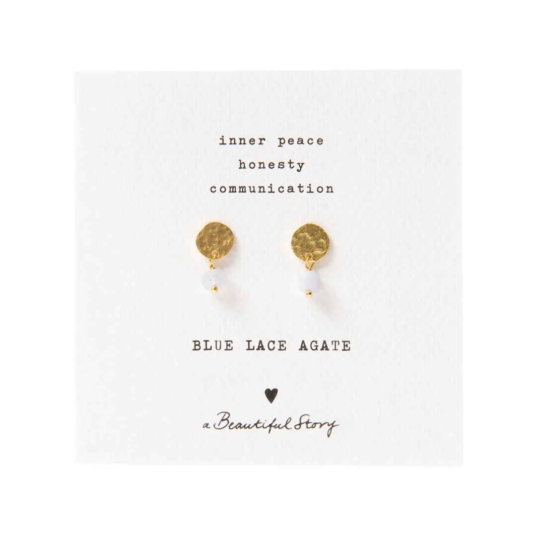 Boucles d'Oreilles Mini Coin Noir Onyx Argent