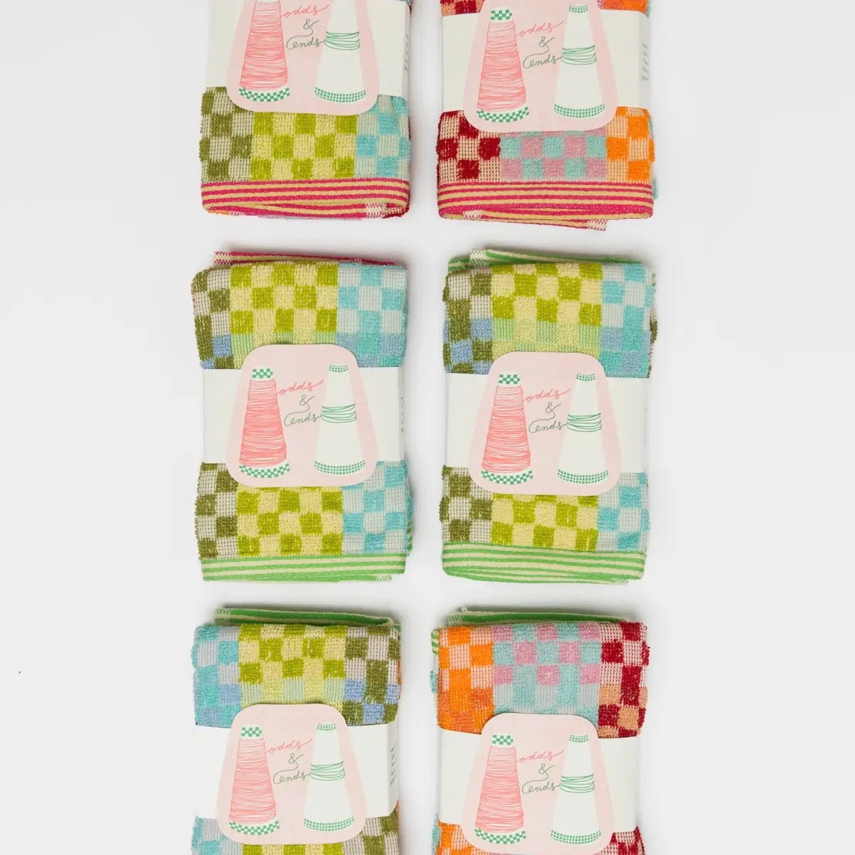 Multi-doekjes Checkered Check #55