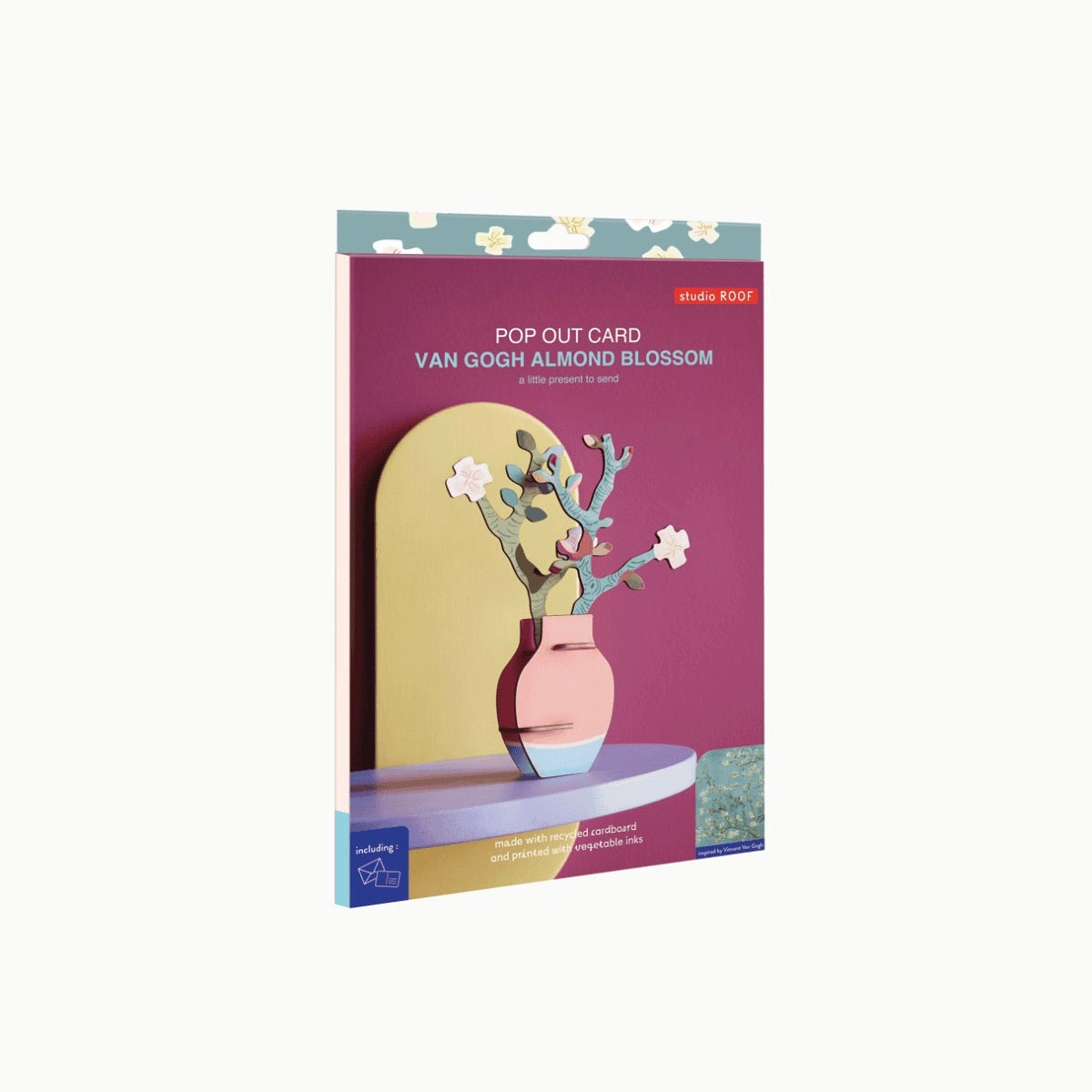 Pop-out card Van Gogh Almond Blossom