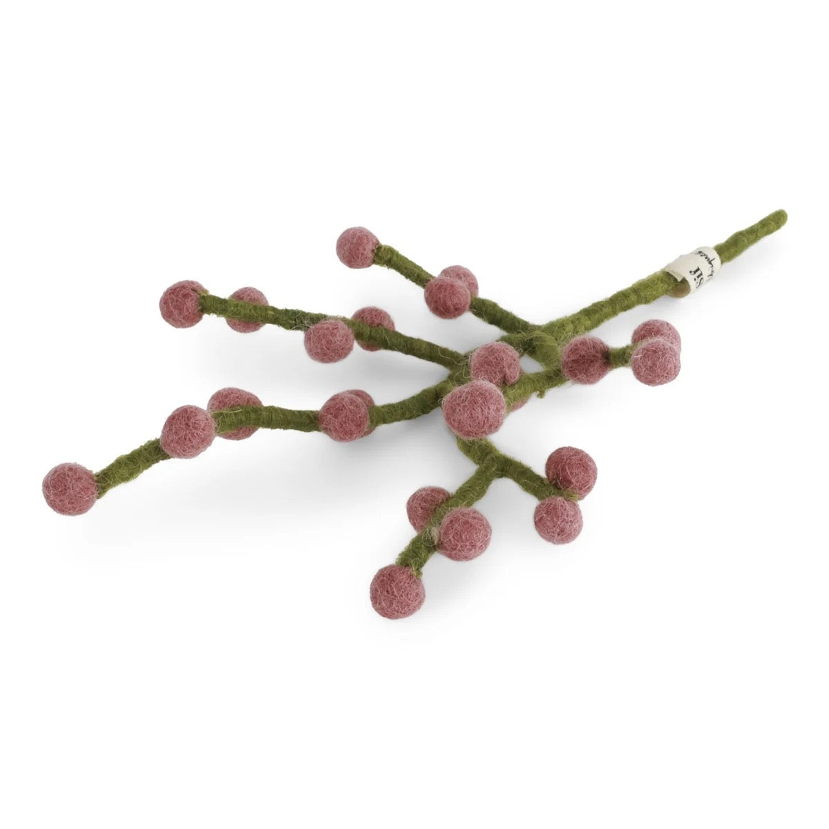 Branch with green leaves