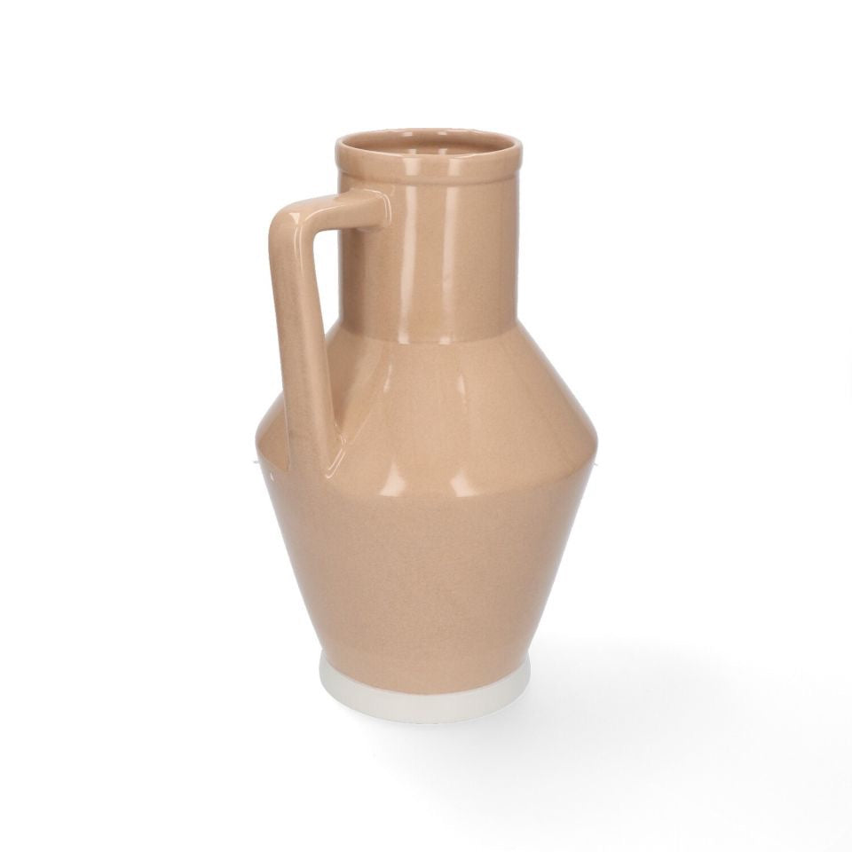 Handgeschilderde vaas Pale Blush - medium