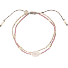 Afbeelding in Gallery-weergave laden, A Beautiful Story sieraden armband feeling rozenkwarts Lila roze 

