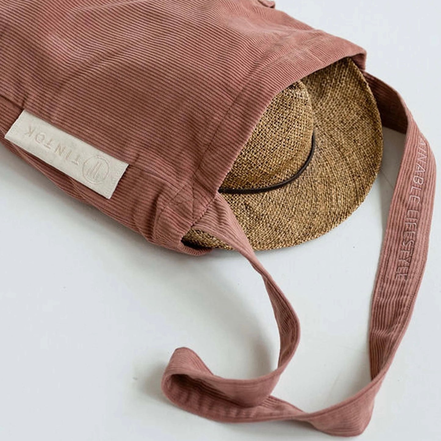 Mati tas corduroy - Burlwood