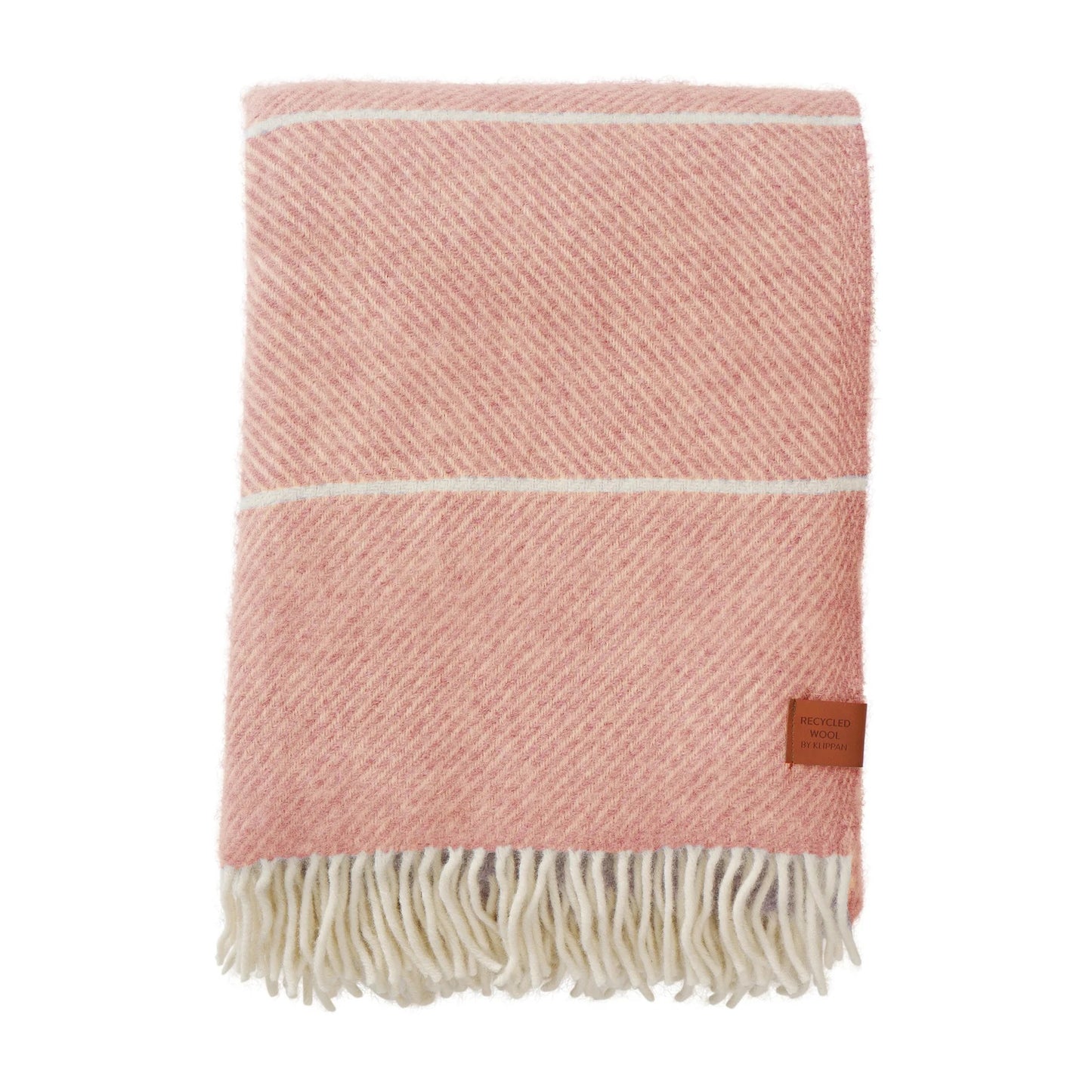 Wollen plaid Frank Salmon Pink