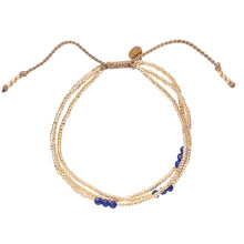 Afbeelding in Gallery-weergave laden, A Beautiful Story sieraden armband shiny lapis lazuli
