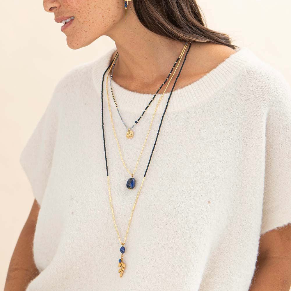 Collier Calme Lapi Lazuli