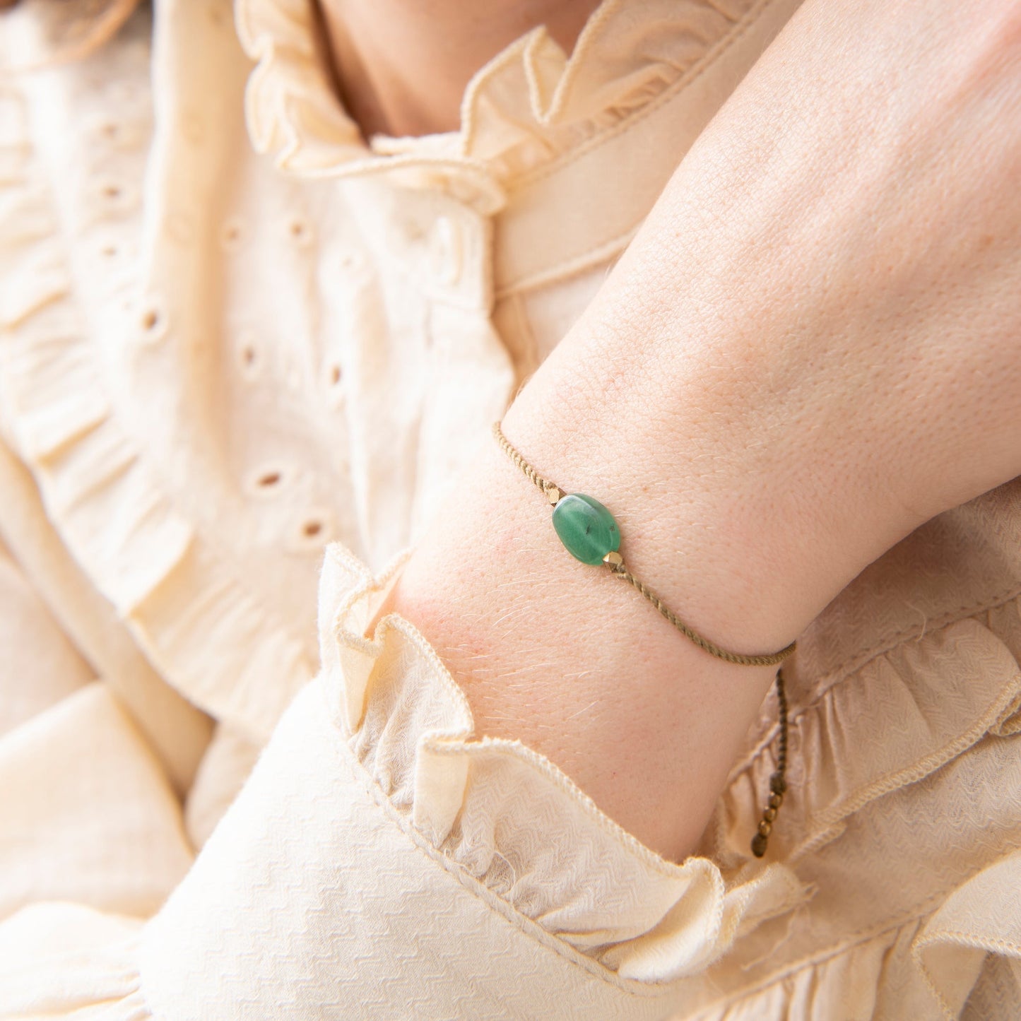 Gemstone card Aventurine