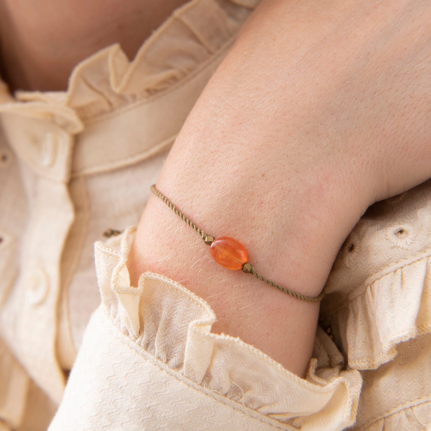 Gemstone card Carnelian