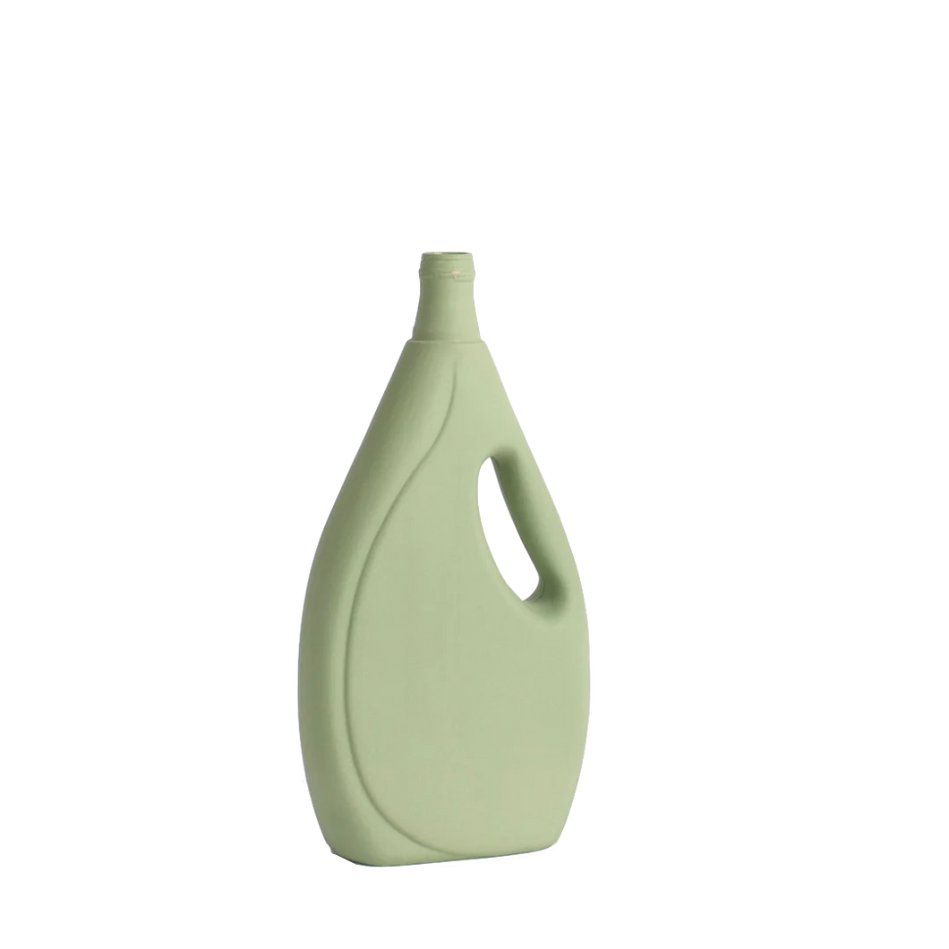 Foekje Fleur Bottle Vaze #7 dark green