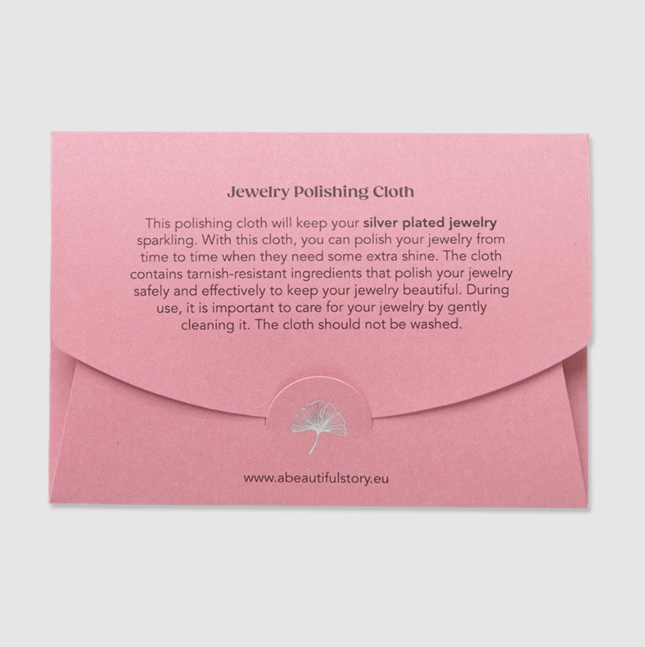 Sieraden poetsdoekje zilver