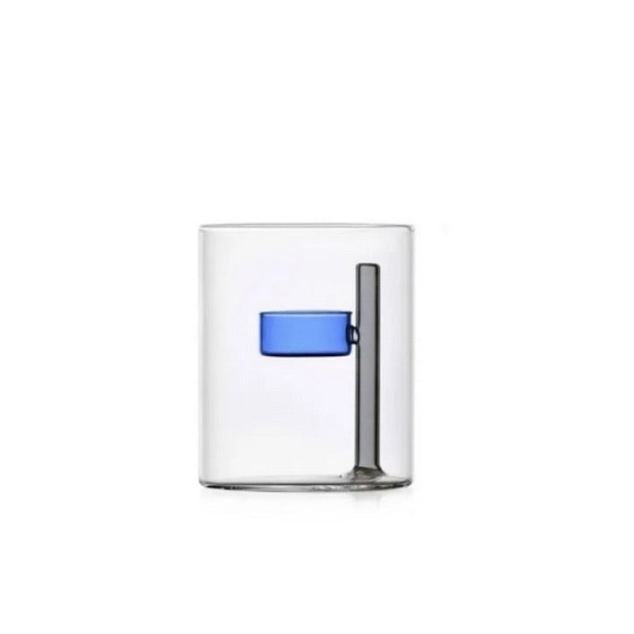 Tealight Iris Blauw