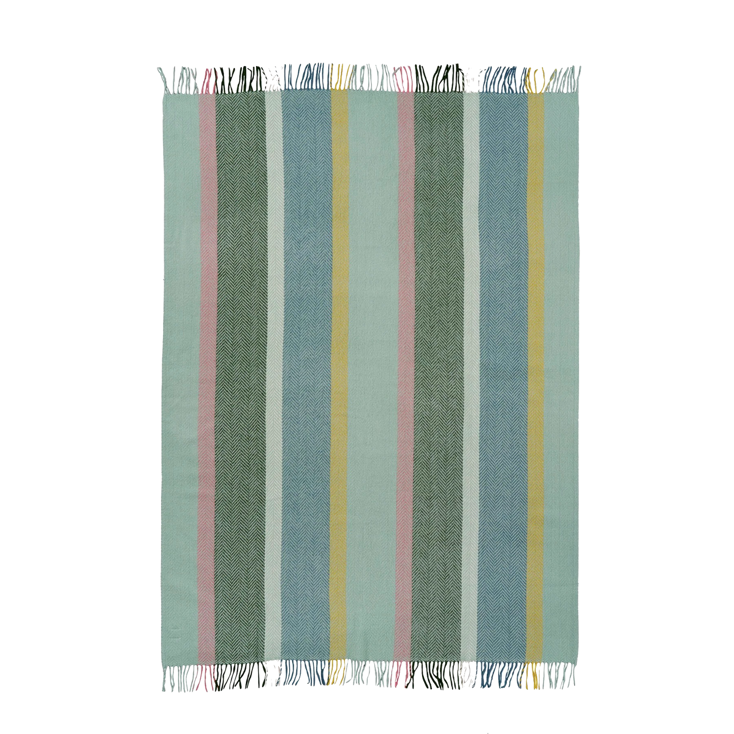 Wollen plaid Birka Meadow