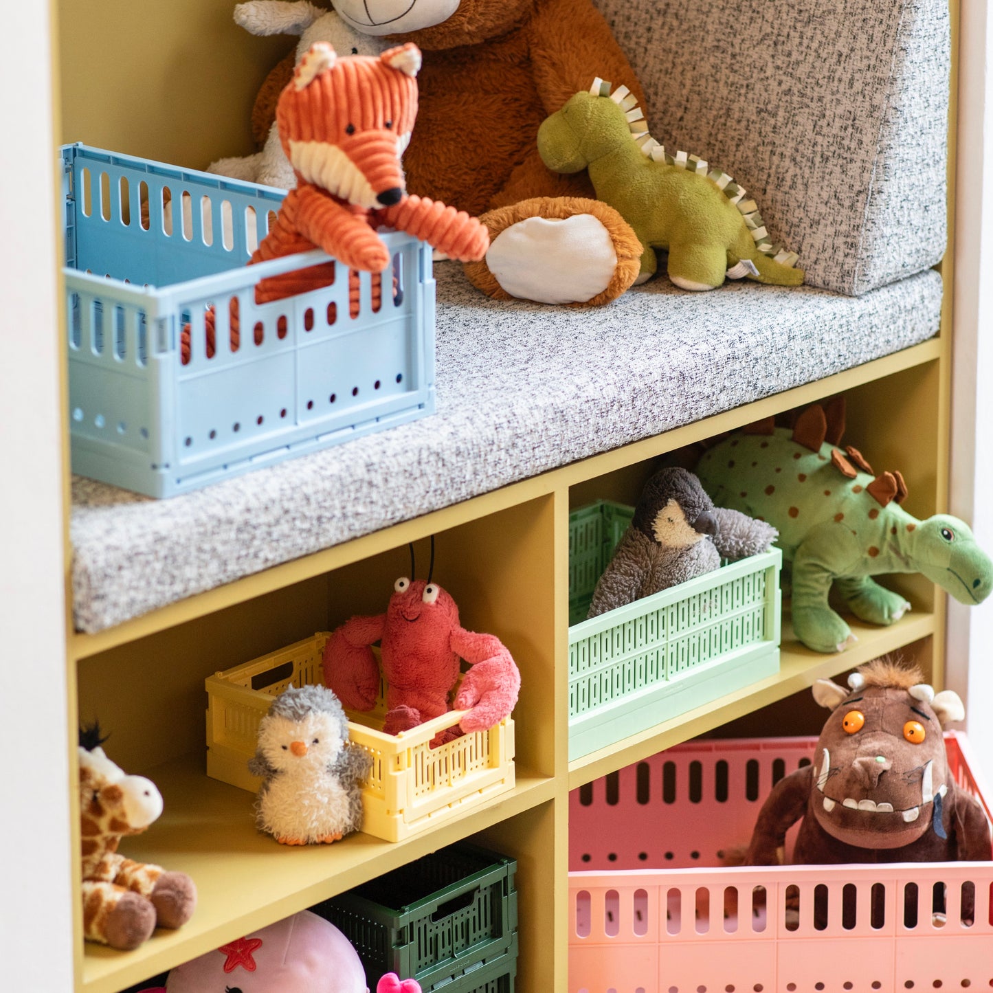 Made Crate Medium - opvouwbare opbergkrat van 100% gerecycled plastic