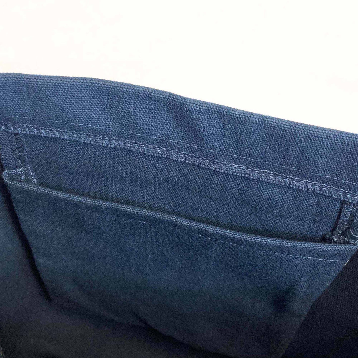 Mira Canvas Tas - Donker Denim: Blauw