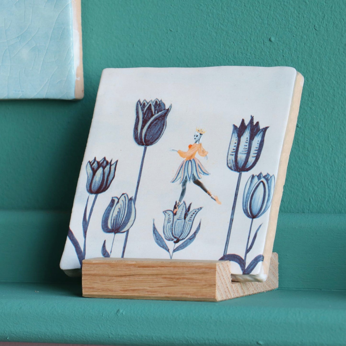 StoryTiles wooden holder