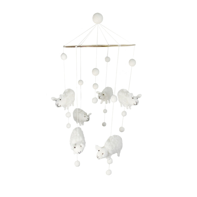 Mouton blanc mobile