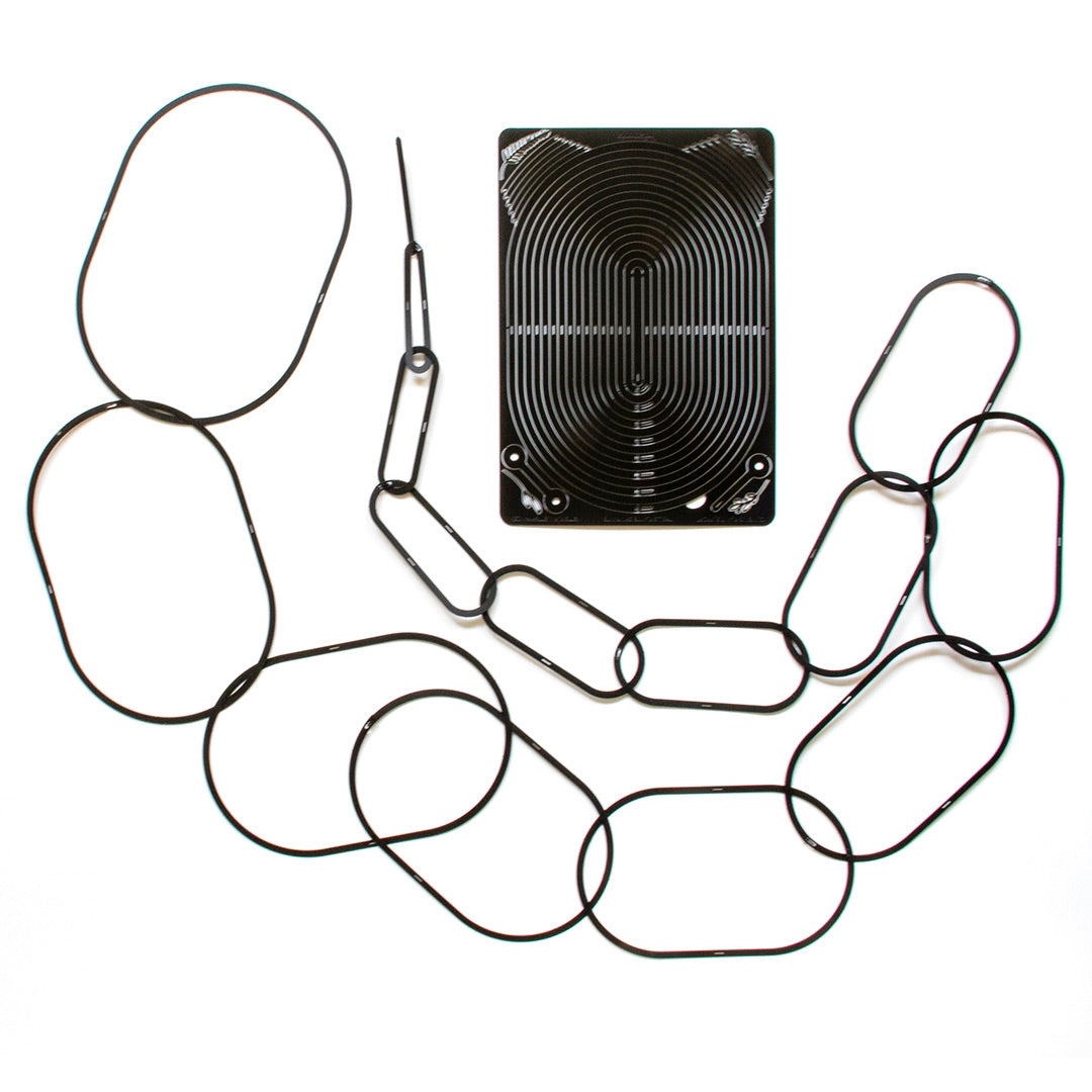 Climbing plant support- black