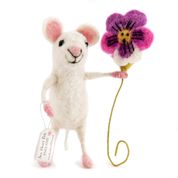 Mouse with violet