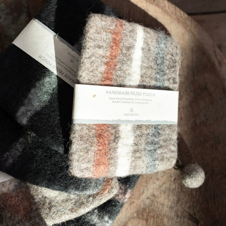 Vilten Beursje-Felted Pouch