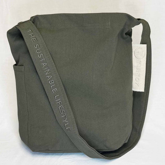 Mira Canvas Tas - Khaki