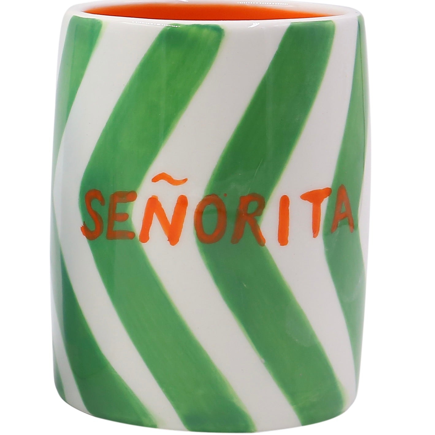 Que Rico keramiek mok Elias groen Senorita
