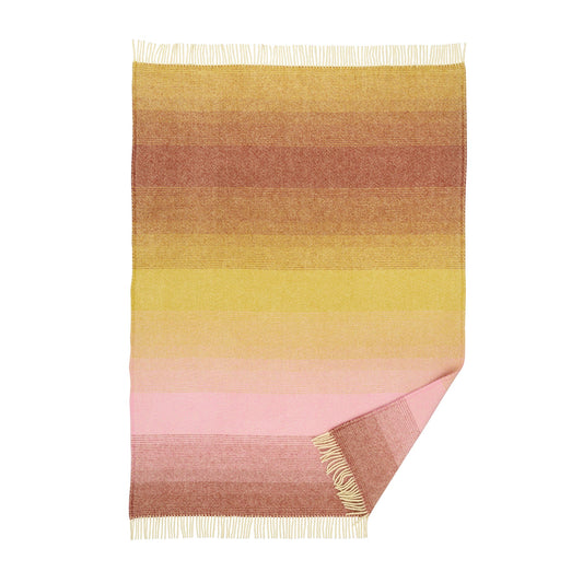Wollen plaid Aurora Dawn