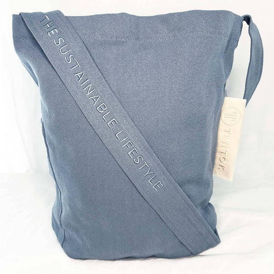 Mira Canvas Tas - Ashley Blauw