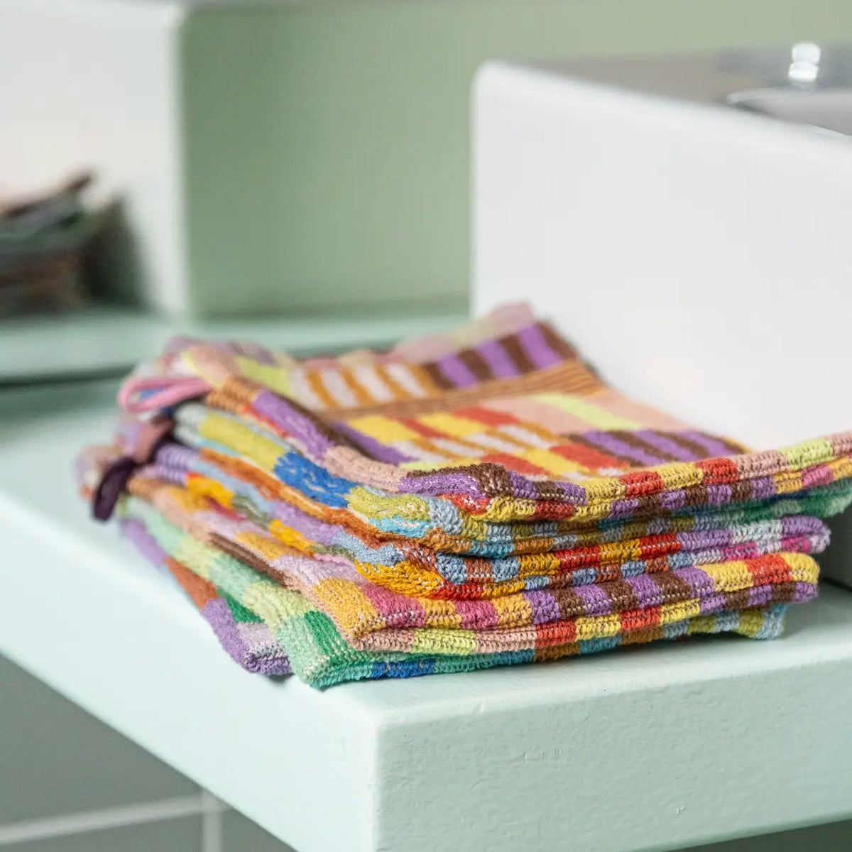Washandjes Tulip Quilt #121 (3 stuks)