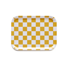 Afbeelding in Gallery-weergave laden, Dienblad Checker Mustard
