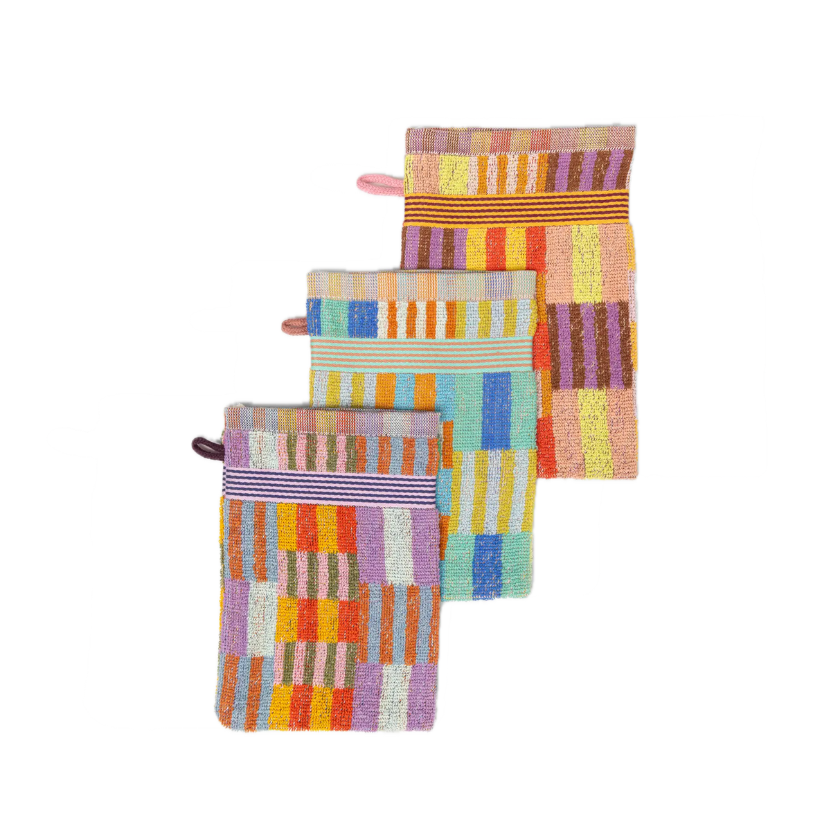 Washandjes Tulip Quilt #121 (3 stuks)