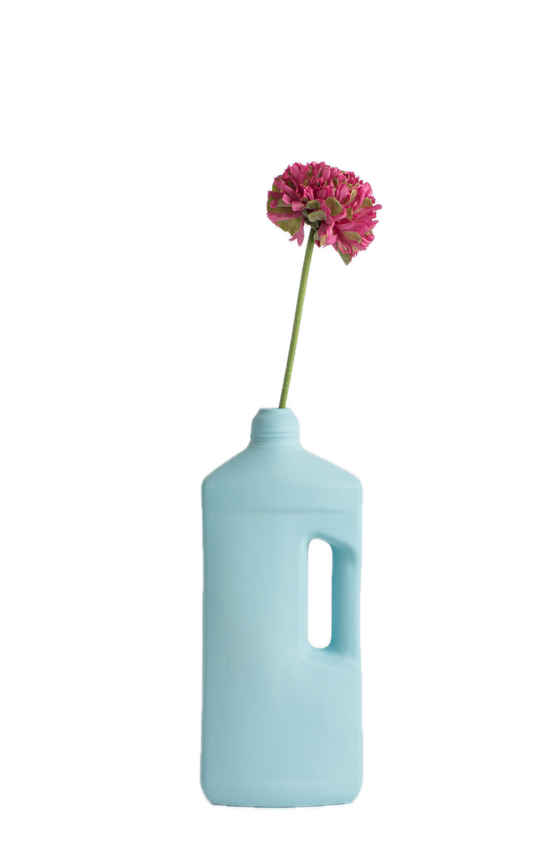Bottle Vase #3 Light Blue