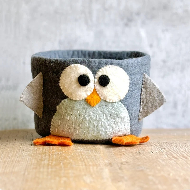 Vilten mand uil