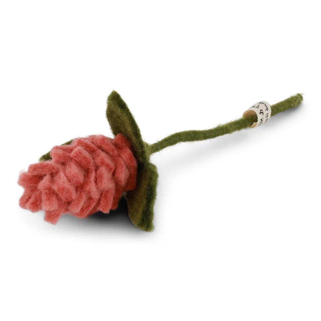 Artichoke Flower - Dusty Red