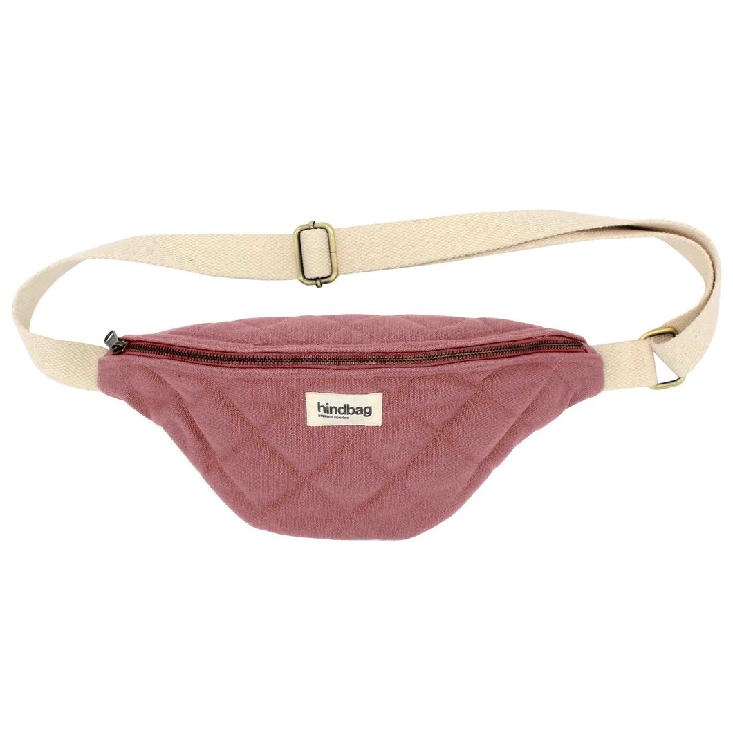 Crossbody bag Olivia gewatteerd - Blush