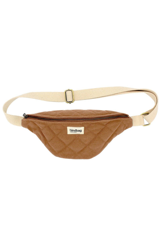Crossbody bag Olivia gewatteerd - Kaneel