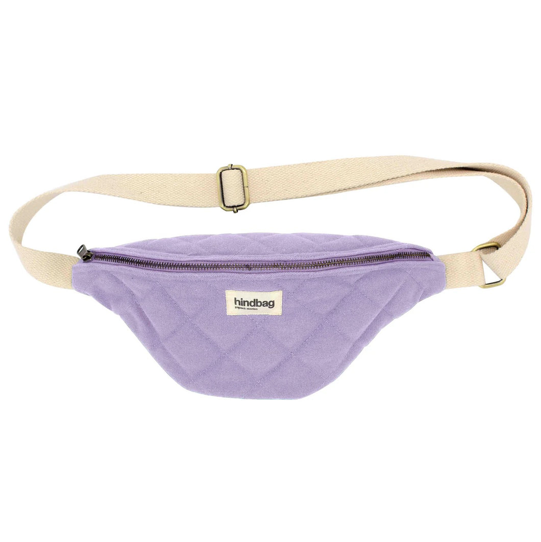Crossbody bag Olivia gewatteerd - lila