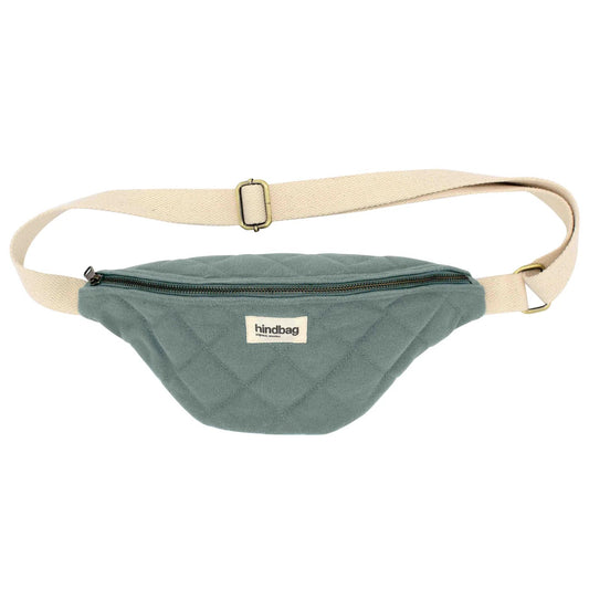 Crossbody bag Olivia gewatteerd - salie