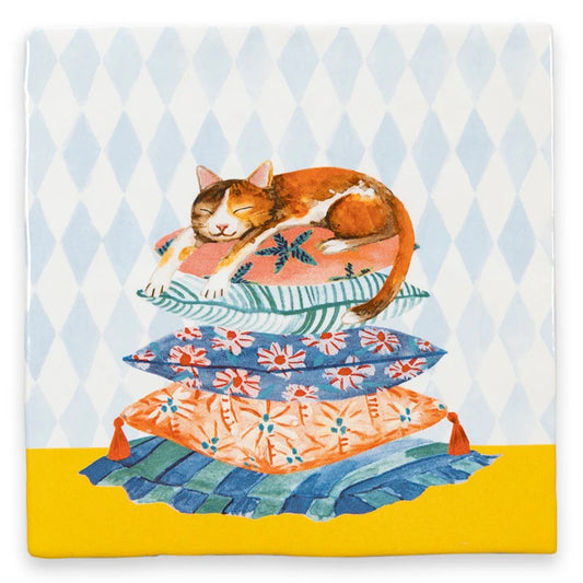 StoryTile - Sleepy cat
