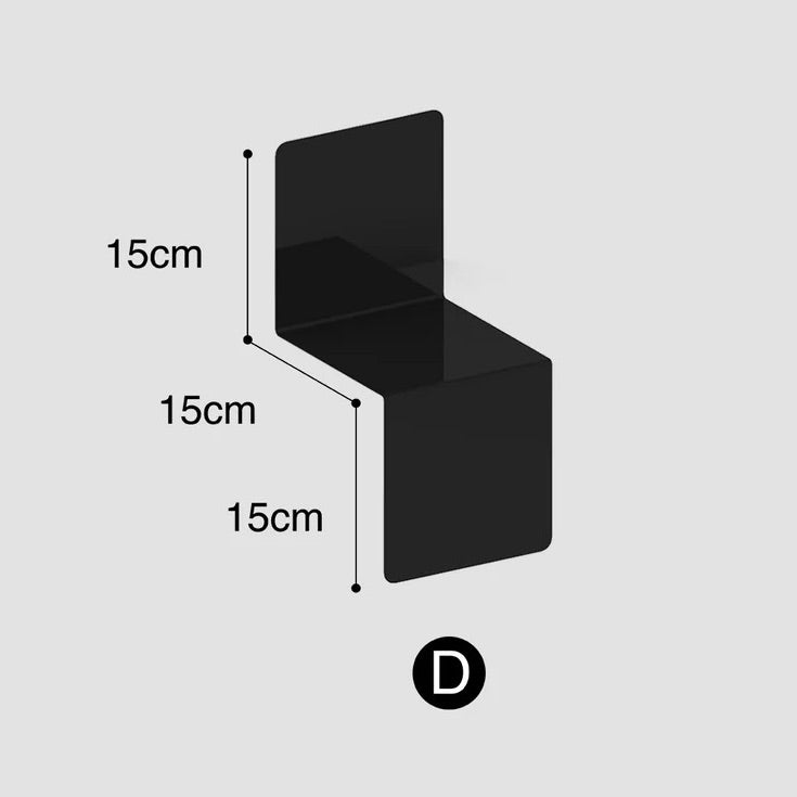 Boekensteun D Black