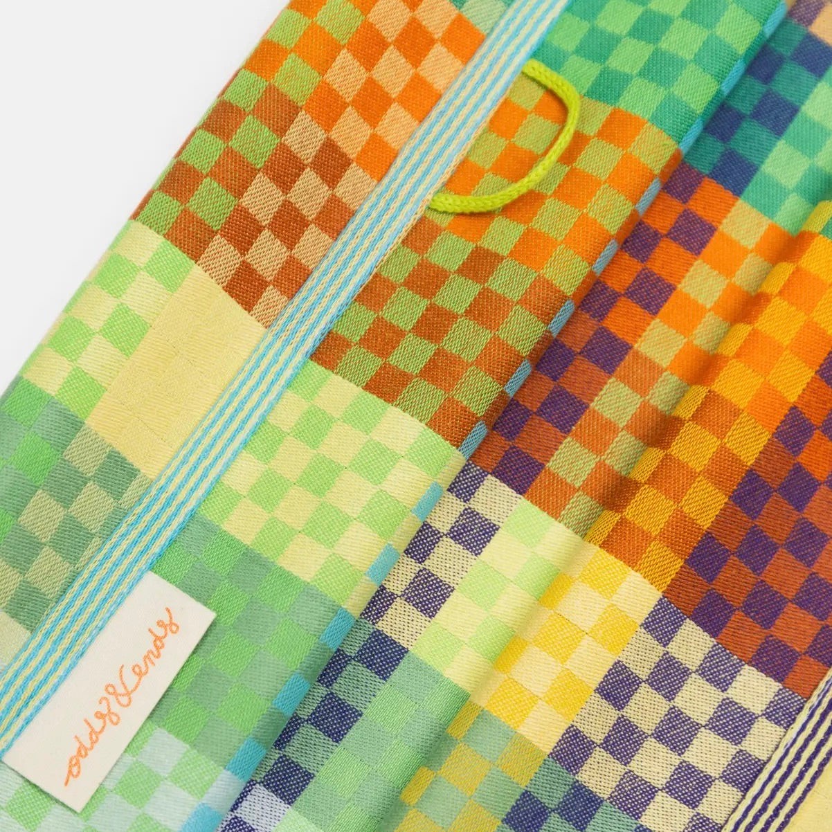 Theedoek Editie #57B Checkered Check