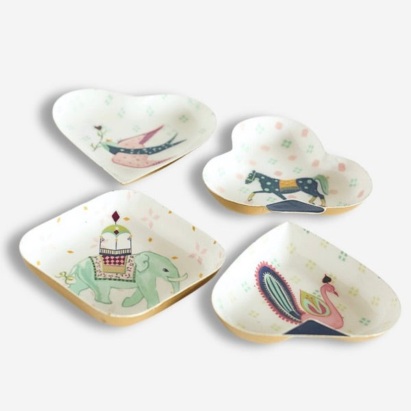 Set van 4 schaaltjes in geschenkdoos
