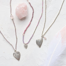 Load image into Gallery viewer, Necklace Feel Rose Quartz
