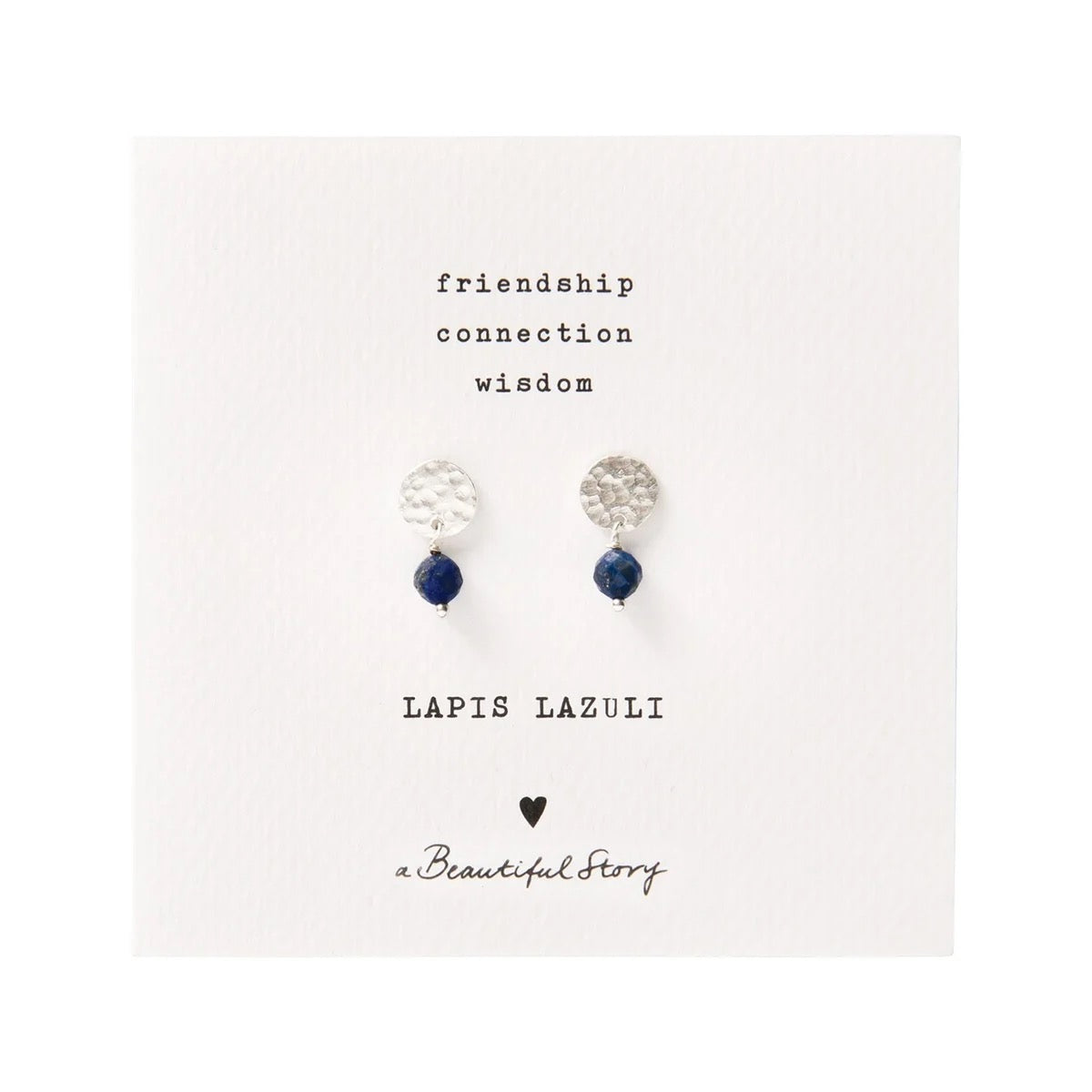 Boucles d'Oreilles Mini Pièce Lapis Lazuli Or