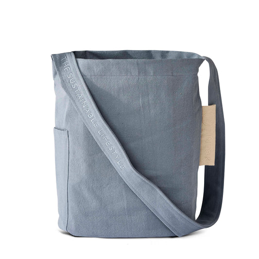Mira Canvas Tas - Ashley Blauw