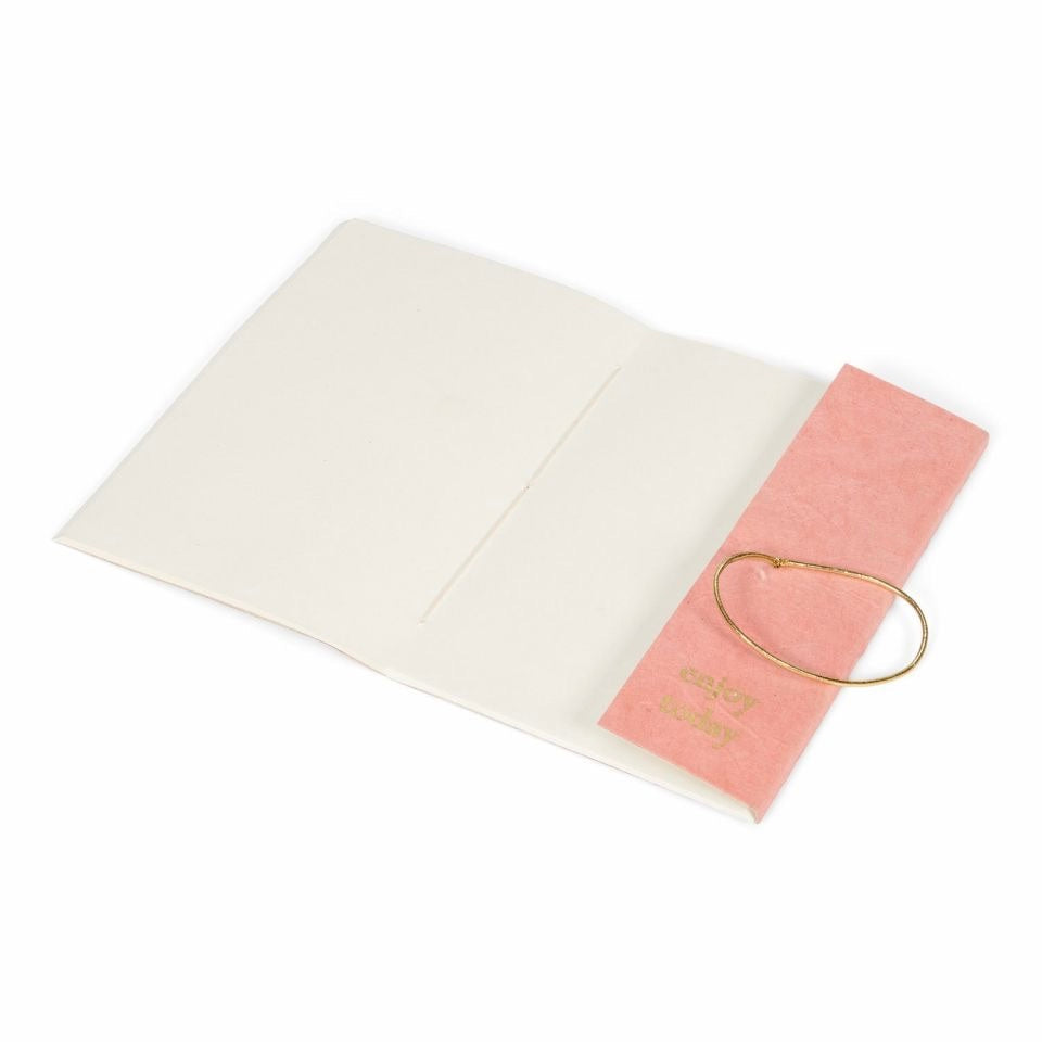 Notebook Pink folded - A6